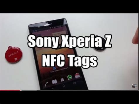 sony nfc tags z3|How To Configure/Use A Sony Xperia NFC SmartTag .